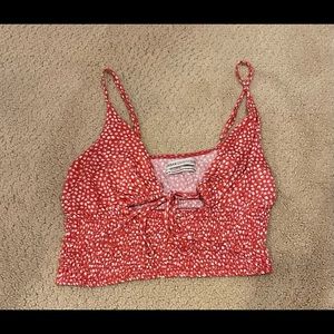 Red Urban outfitters top